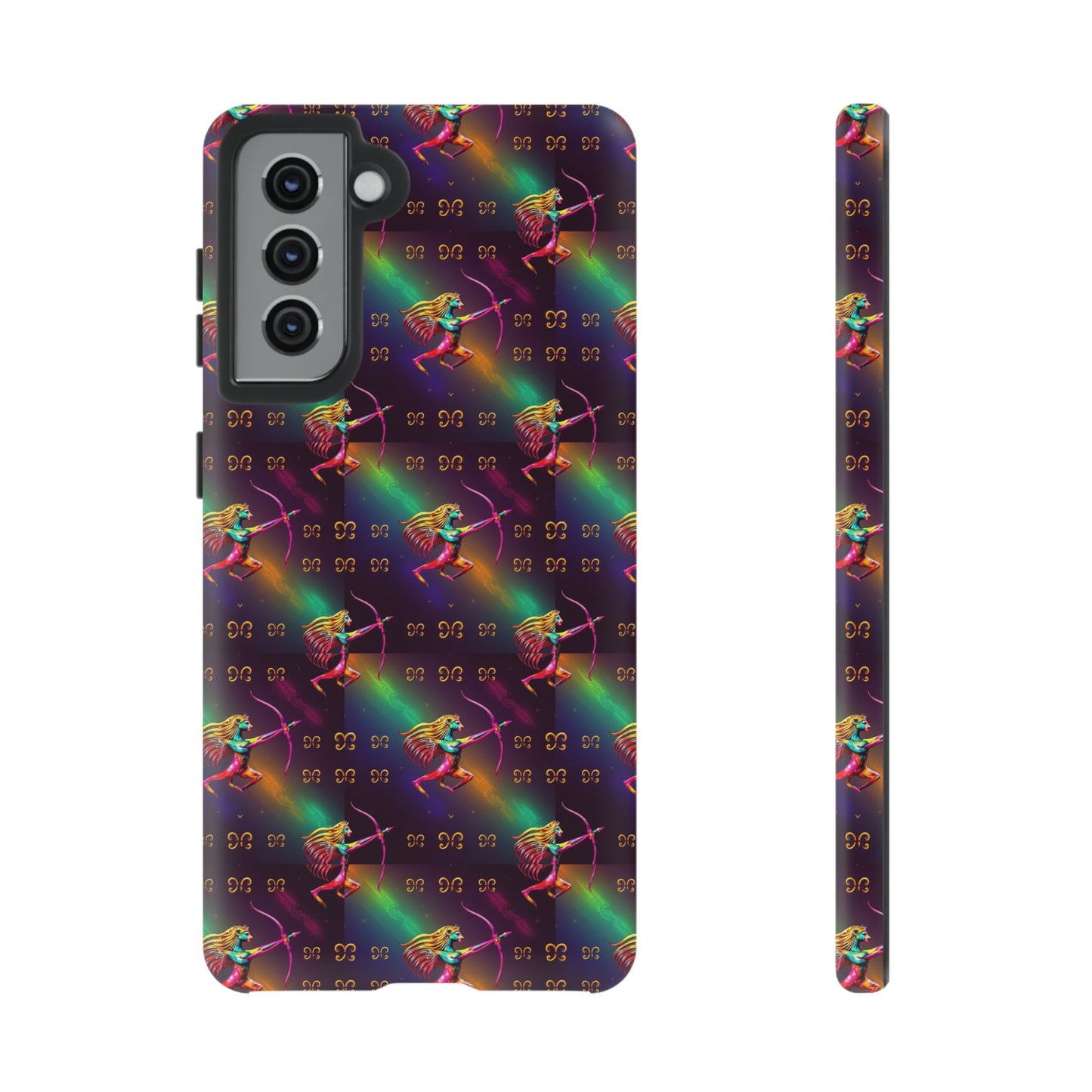 Tough Cases, Sagittarius, Zodiac v1, Metal Pattern