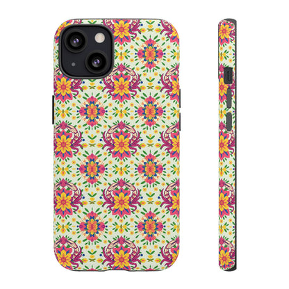Tough Cases, Cancer, Zodiac v3, Flower Pattern