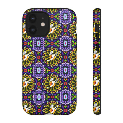 Tough Cases, Sagittarius, Zodiac v1, Flower Pattern