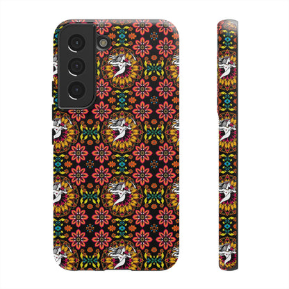 Tough Cases, Sagittarius, Zodiac v2, Flower Pattern