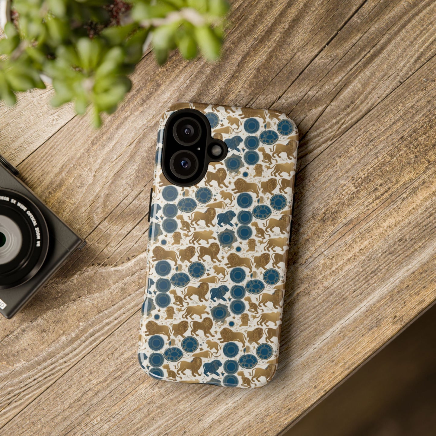 Tough Cases, Leo, Zodiac v2, Metal Pattern