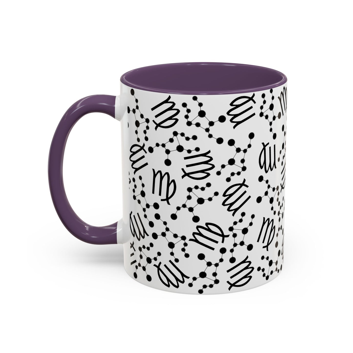 Accent Coffee Mug with the Virgo sign (11, 15oz)