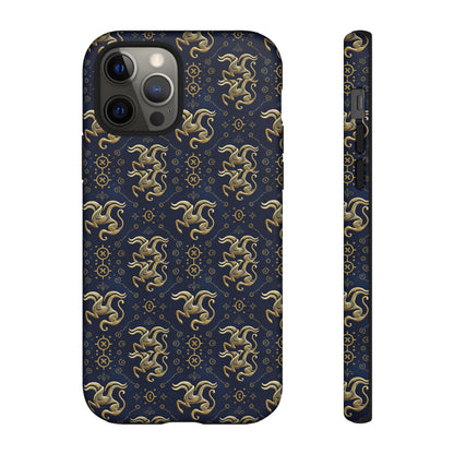 Tough Cases, Aquarius, Zodiac v2, Metal Pattern