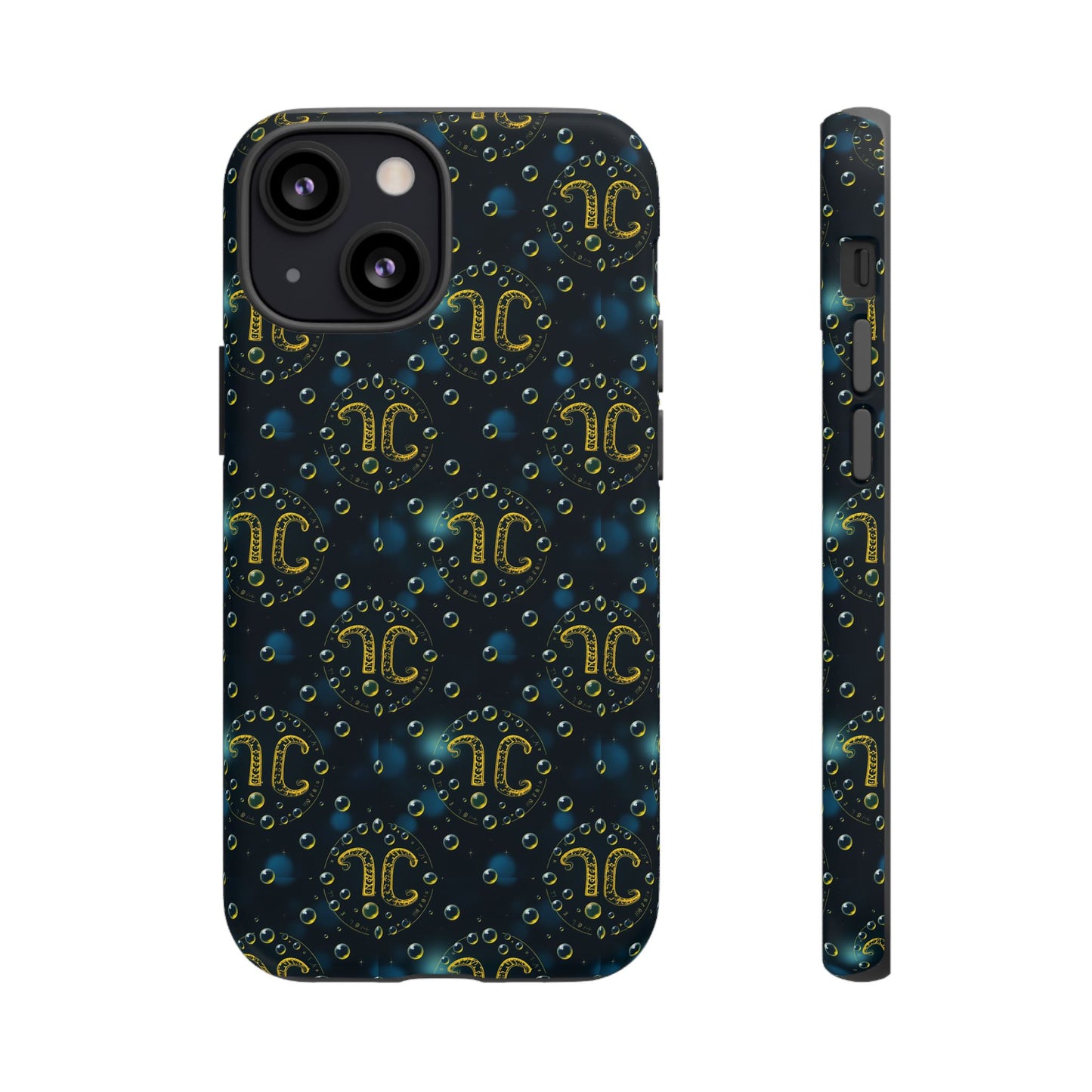 Tough Cases, Aquarius, Zodiac v2, Bubble Pattern