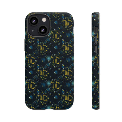 Tough Cases, Aquarius, Zodiac v2, Bubble Pattern