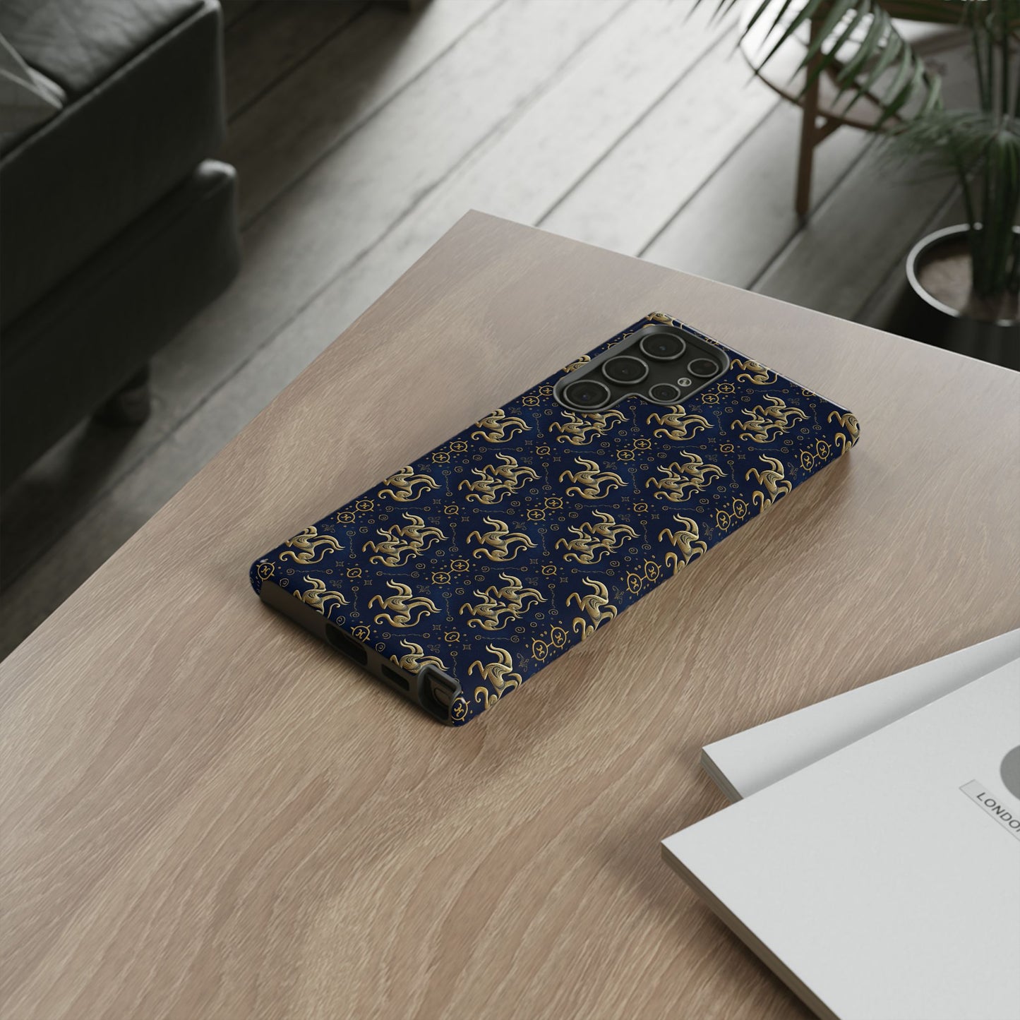 Tough Cases, Aquarius, Zodiac v2, Metal Pattern