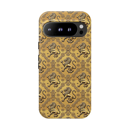 Tough Cases, Leo, Zodiac, Metal Pattern