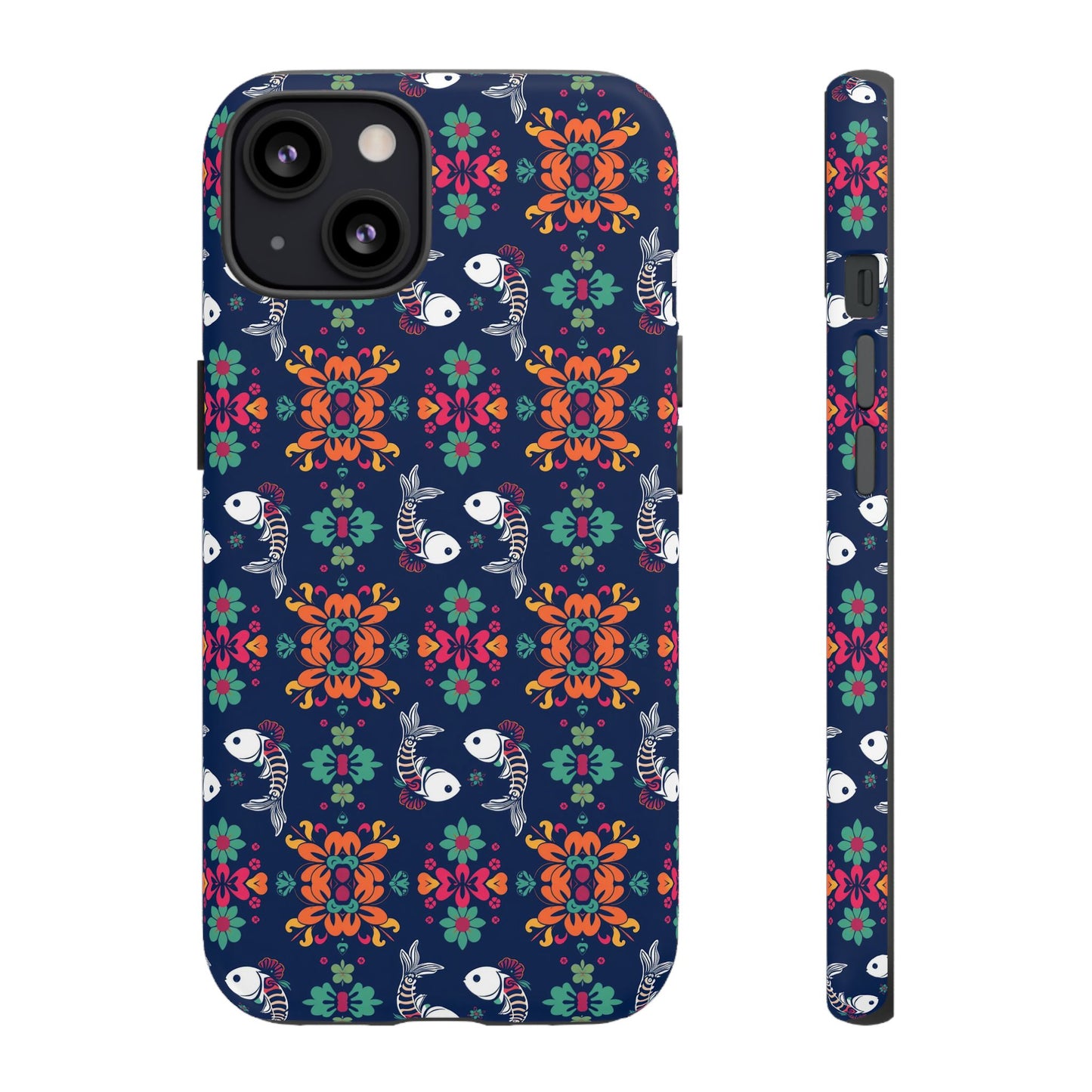 Tough Cases, Pisces, Zodiac, Flower Pattern