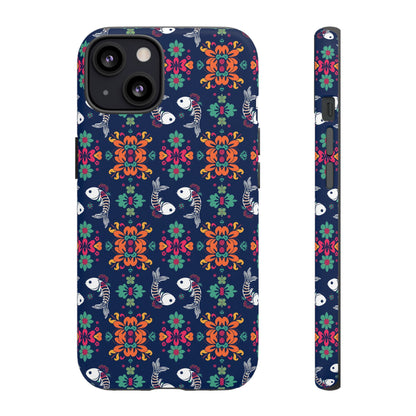 Tough Cases, Pisces, Zodiac, Flower Pattern