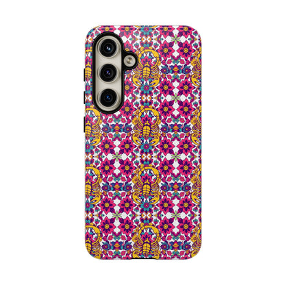 Tough Cases, Scorpio, Zodiac v2, Flower Pattern