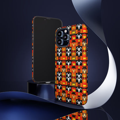 Tough Cases, Taurus, Zodiac v1, Shape Pattern