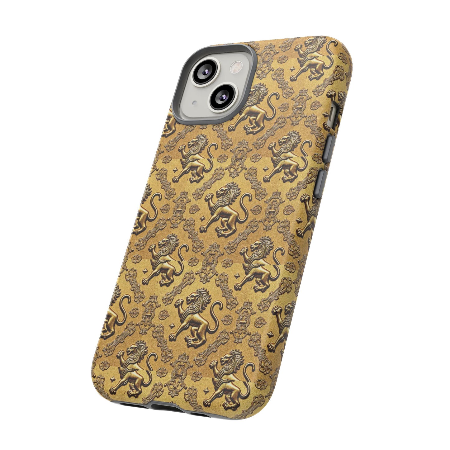 Tough Cases, Leo, Zodiac, Metal Pattern