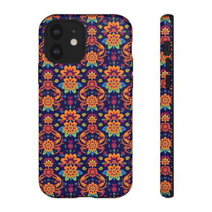 Tough Cases, Cancer, Zodiac, Flower Pattern