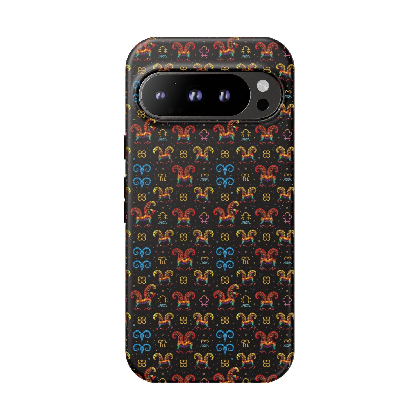 Tough Cases, Aries, Zodiac v1, Metal Pattern