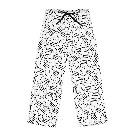 Women's Zodiac Pajama Pants (AOP) Scorpio Zodiac Sign