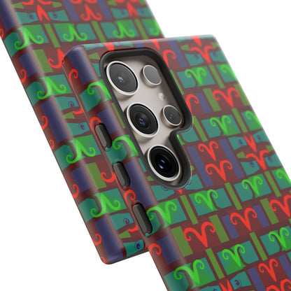 Tough Cases, Aries, Zodiac v2, Shape Pattern