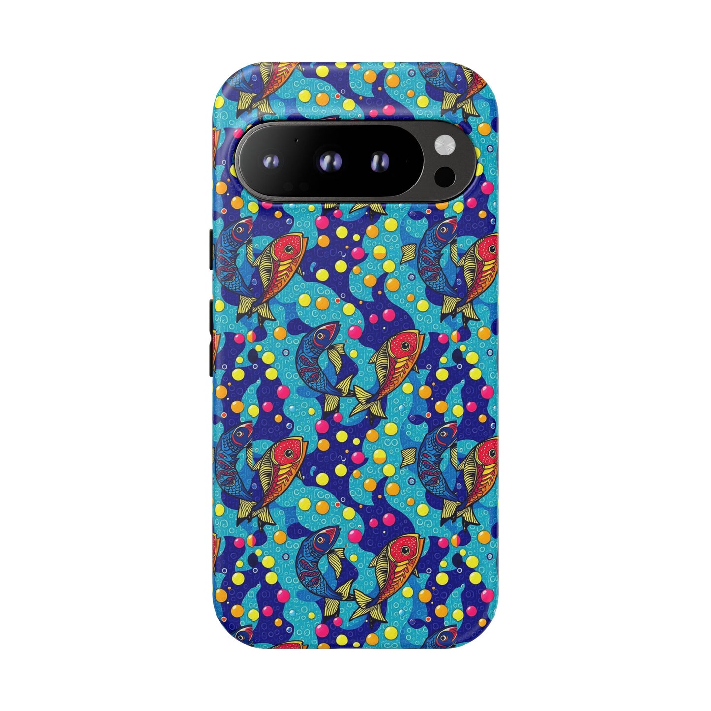 Tough Cases, Pisces, Zodiac v2, Bubble Pattern
