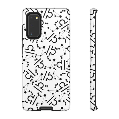 Tough Cases with the Libra Zodiac sign for iPhone, Samsung Galaxy, and Google Pixel devices