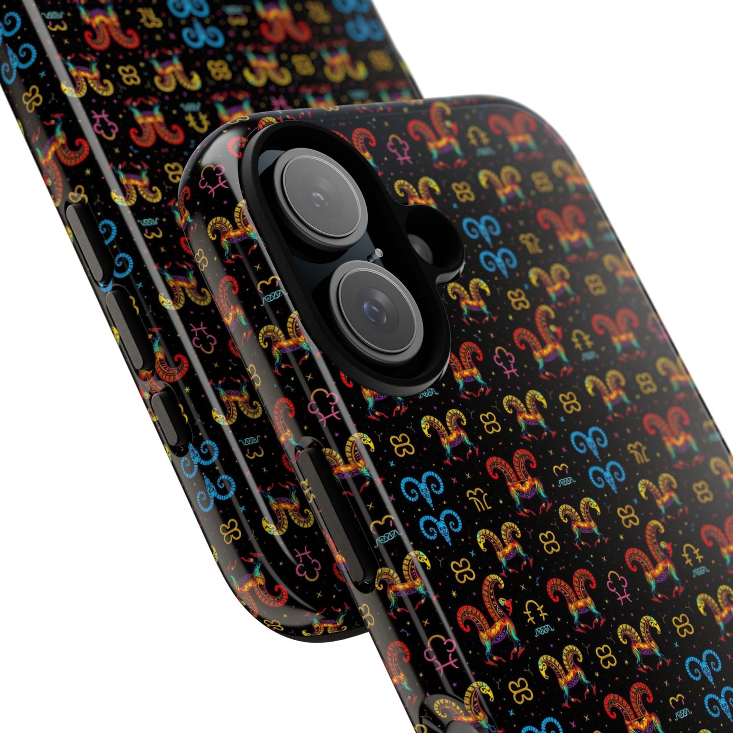 Tough Cases, Aries, Zodiac v1, Metal Pattern