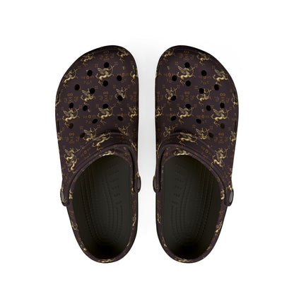 EVA Foam Rubber Shoes, (AOP), Sagittarius, Zodiac v2, Pattern