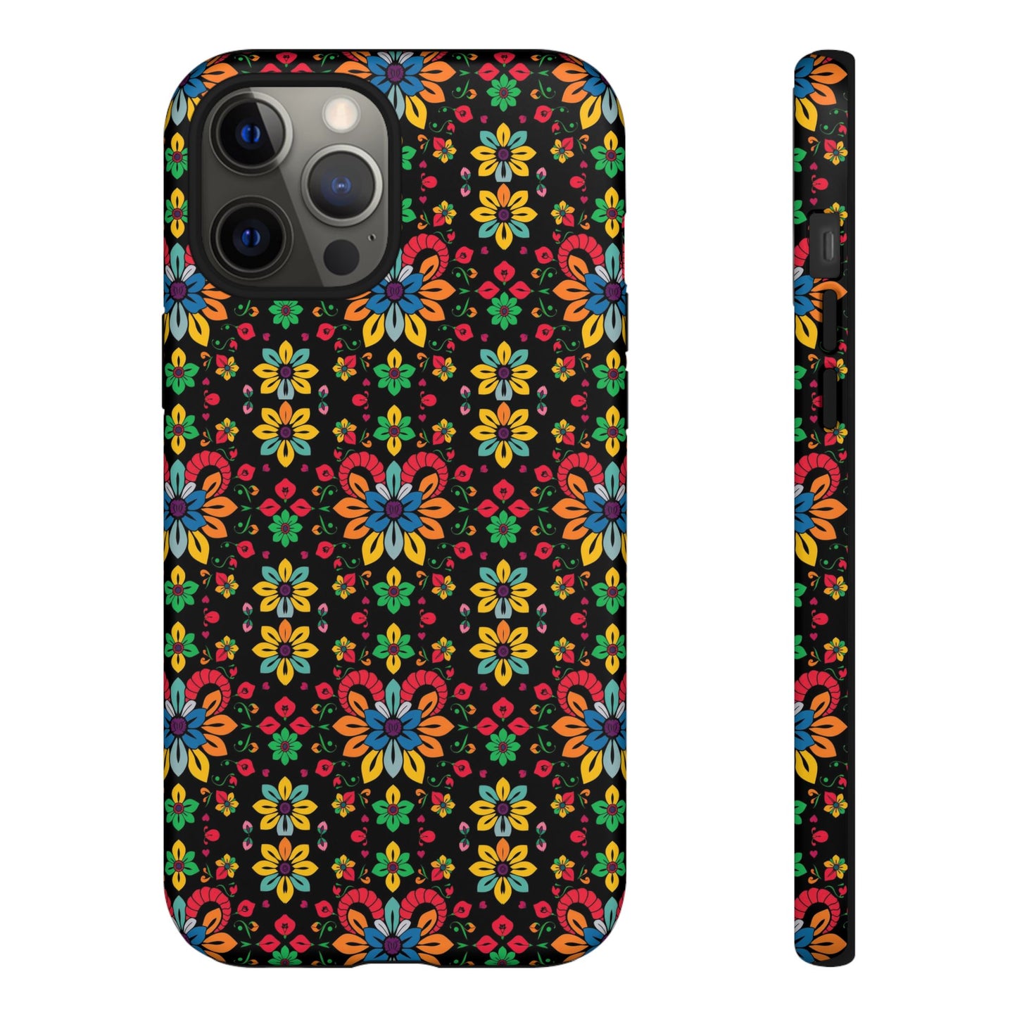 Tough Cases, Aries, Zodiac v2, Flower Pattern