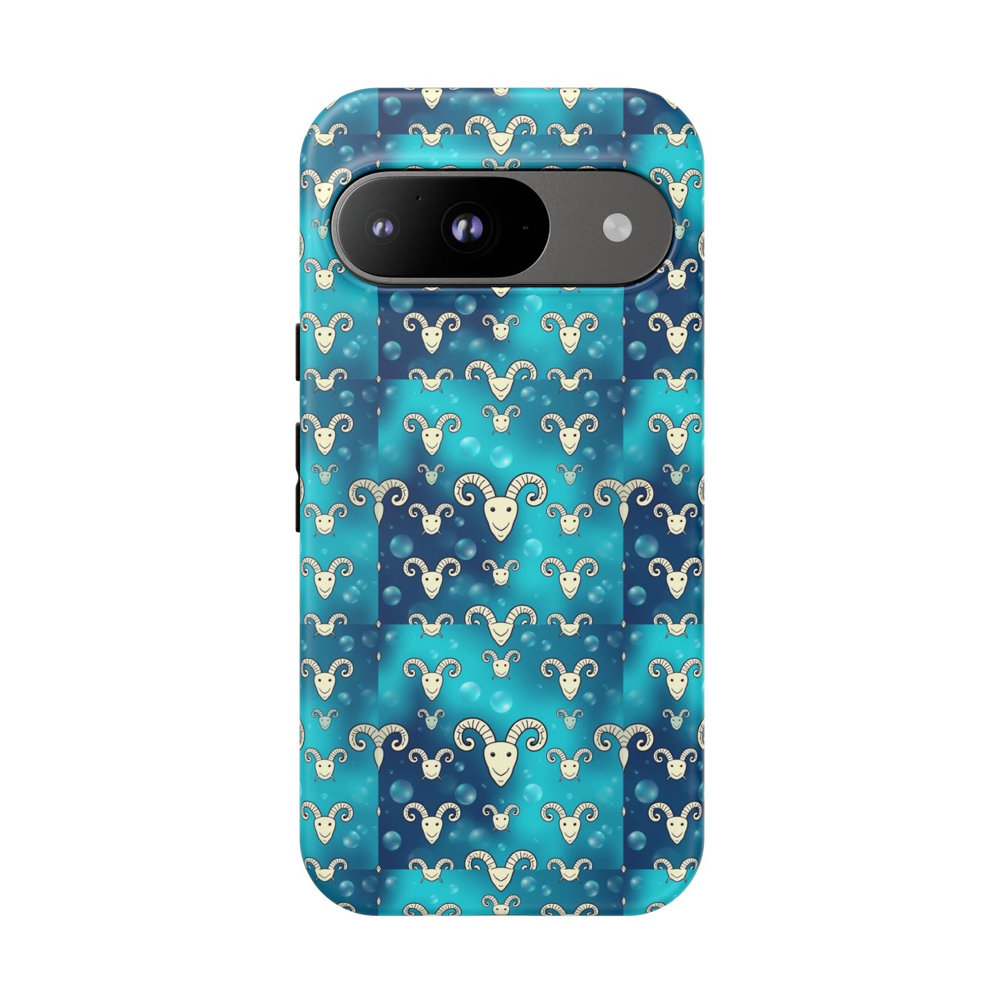 Tough Cases, Aries, Zodiac v1, Bubble Pattern