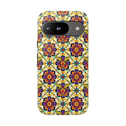 Tough Cases, Taurus, Zodiac v1, Flower Pattern
