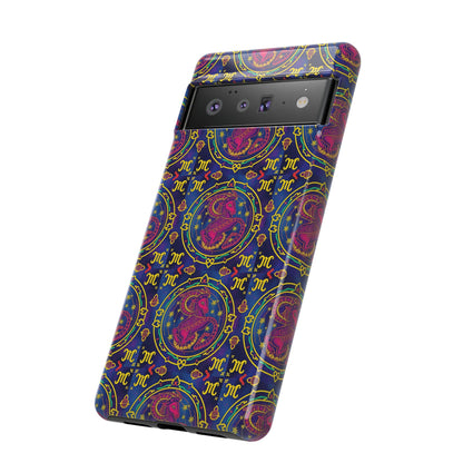 Tough Cases, Capricorn, Zodiac, Metal Pattern