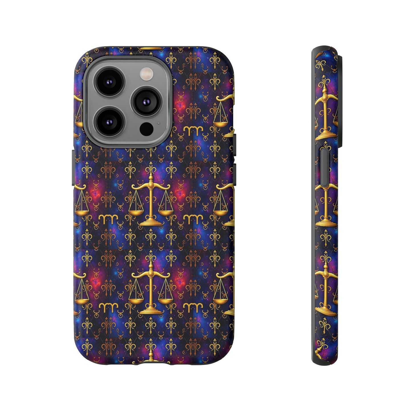 Tough Cases, Libra, Zodiac v2, Metal Pattern