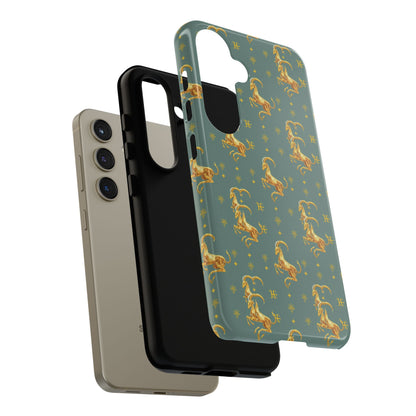 Tough Cases, Capricorn, Zodiac v1, Metal Pattern