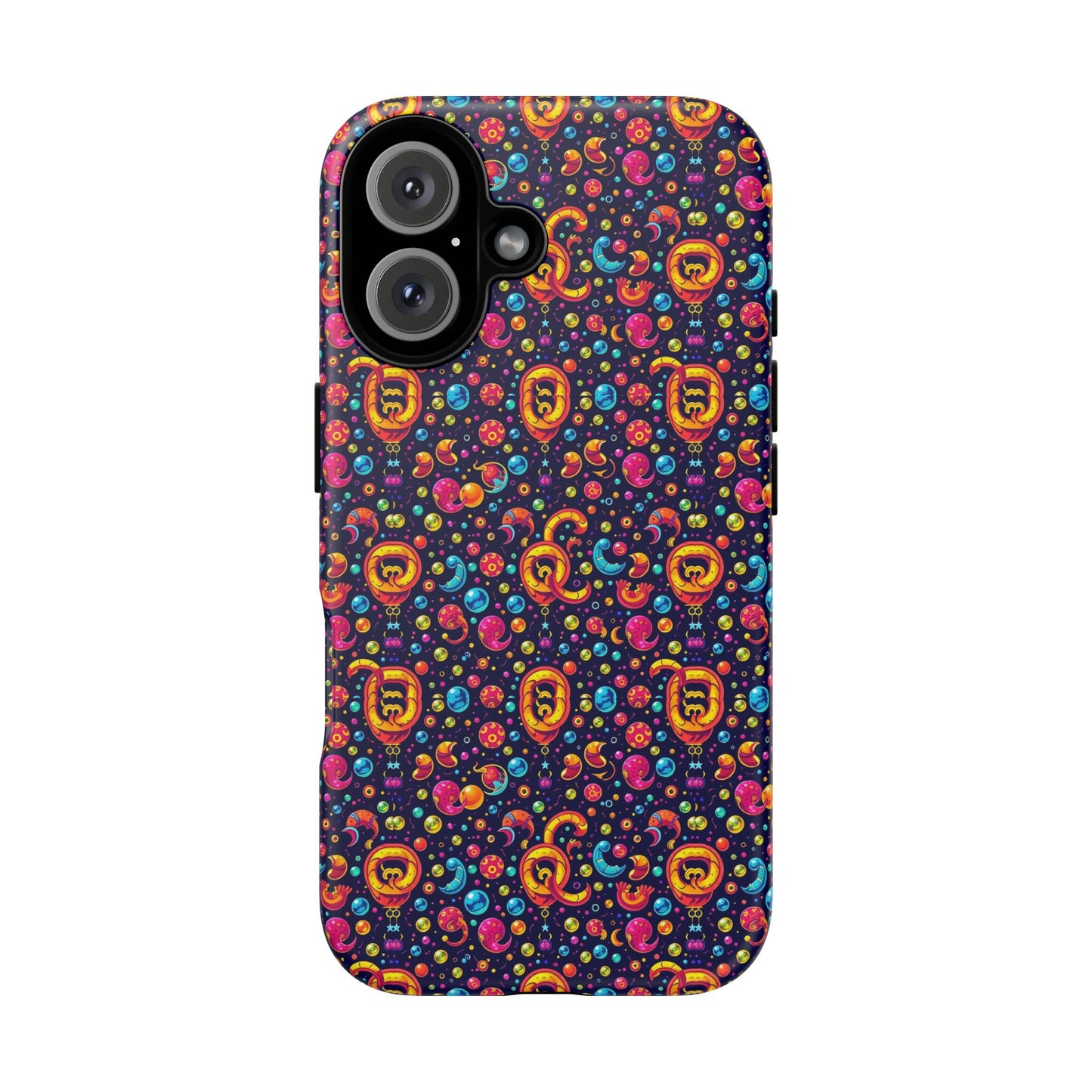 Tough Cases, Aquarius, Zodiac v1, Bubble Pattern