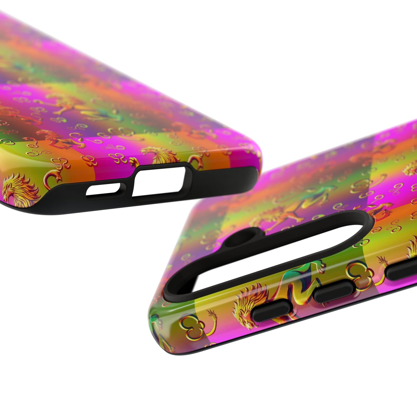 Tough Cases, Leo, Zodiac v1, Metal Pattern