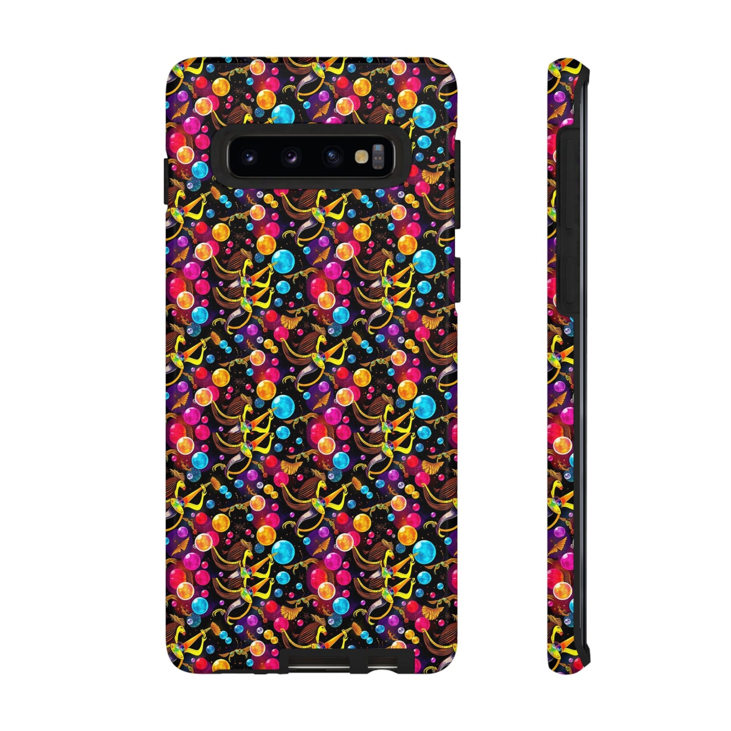 Tough Cases, Sagittarius, Zodiac v1, Bubble Pattern