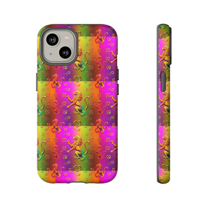 Tough Cases, Leo, Zodiac v1, Metal Pattern