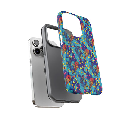 Tough Cases, Pisces, Zodiac v2, Bubble Pattern