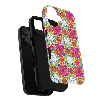 Tough Cases, Pisces, Zodiac v2, Flower Pattern
