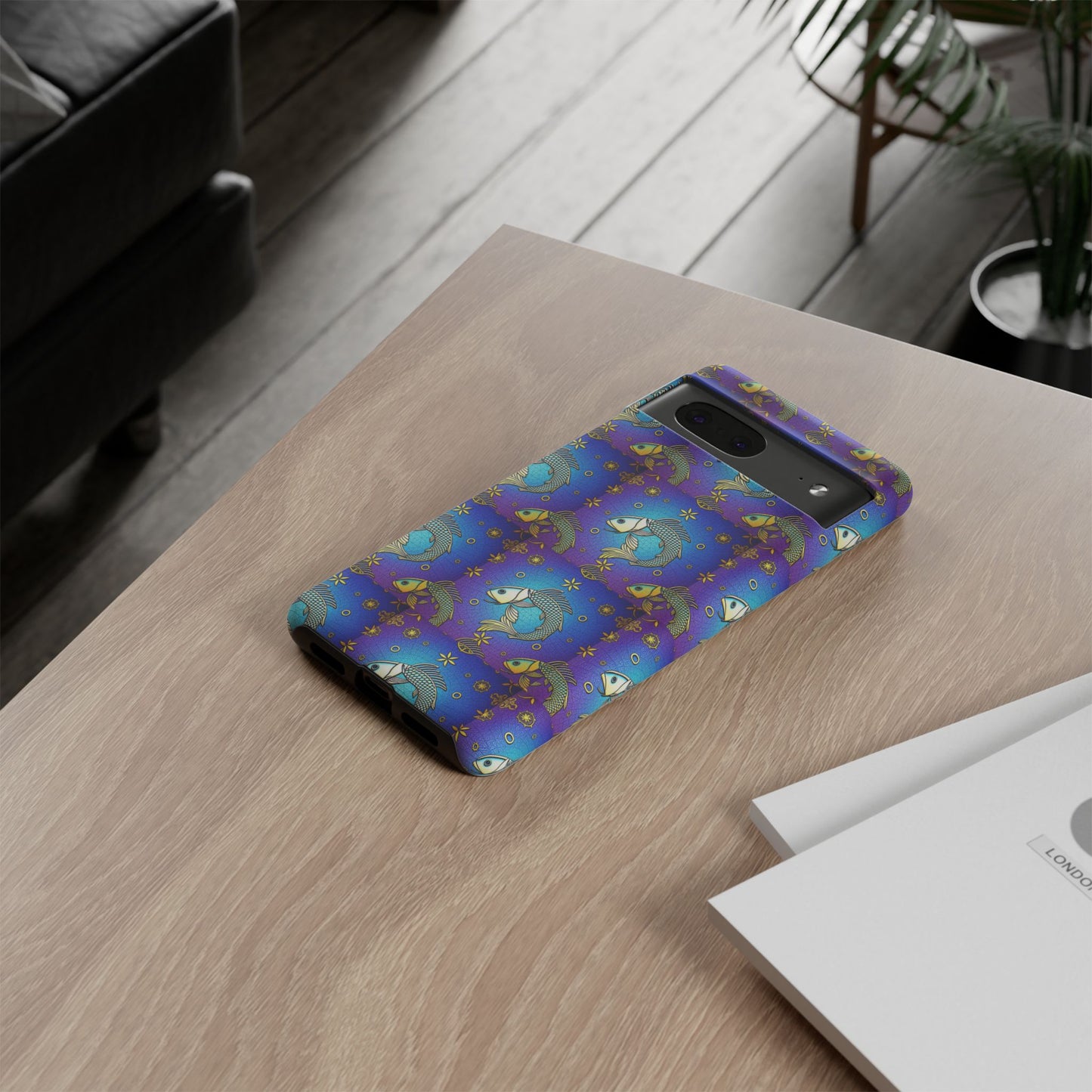 Tough Cases, Pisces, Zodiac v2, Metal Pattern