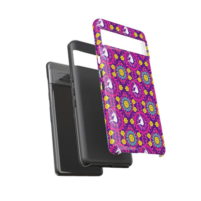Tough Cases, Capricorn, Zodiac, Flower Pattern