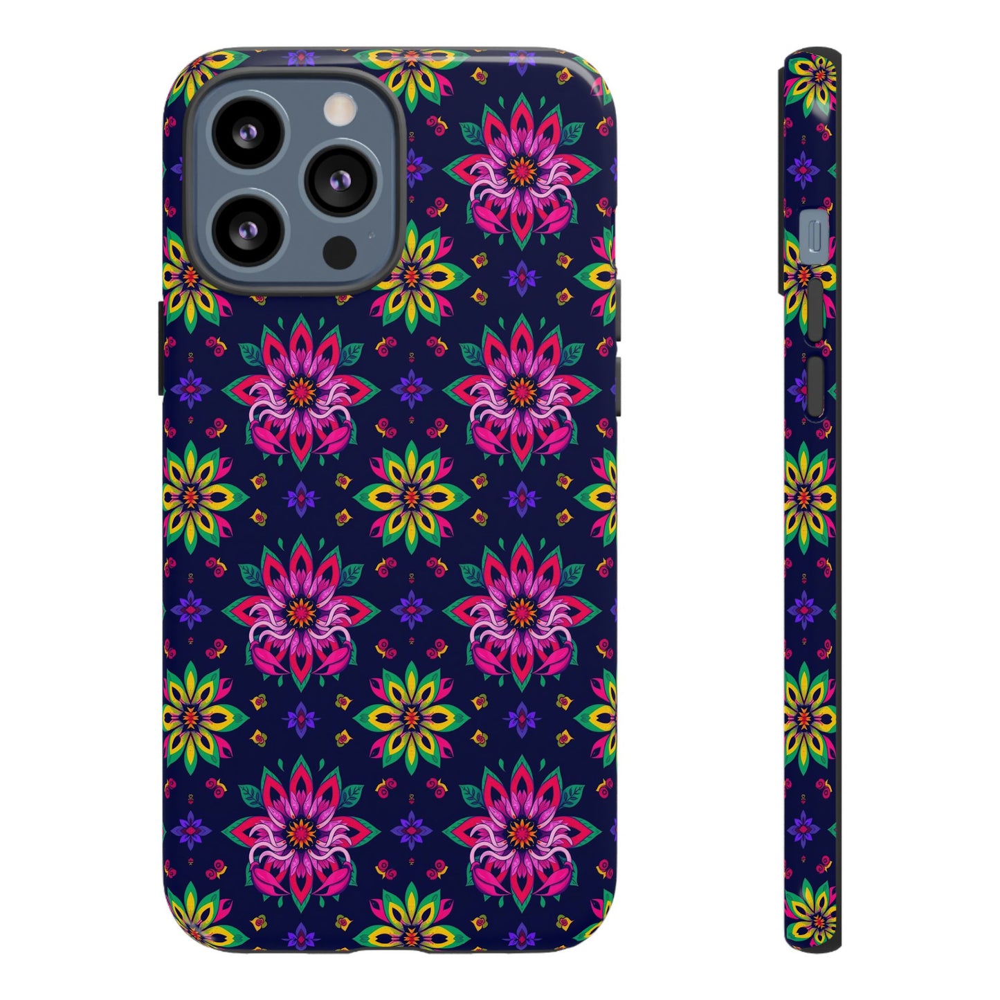 Tough Cases, Scorpio, Zodiac v4, Flower Pattern