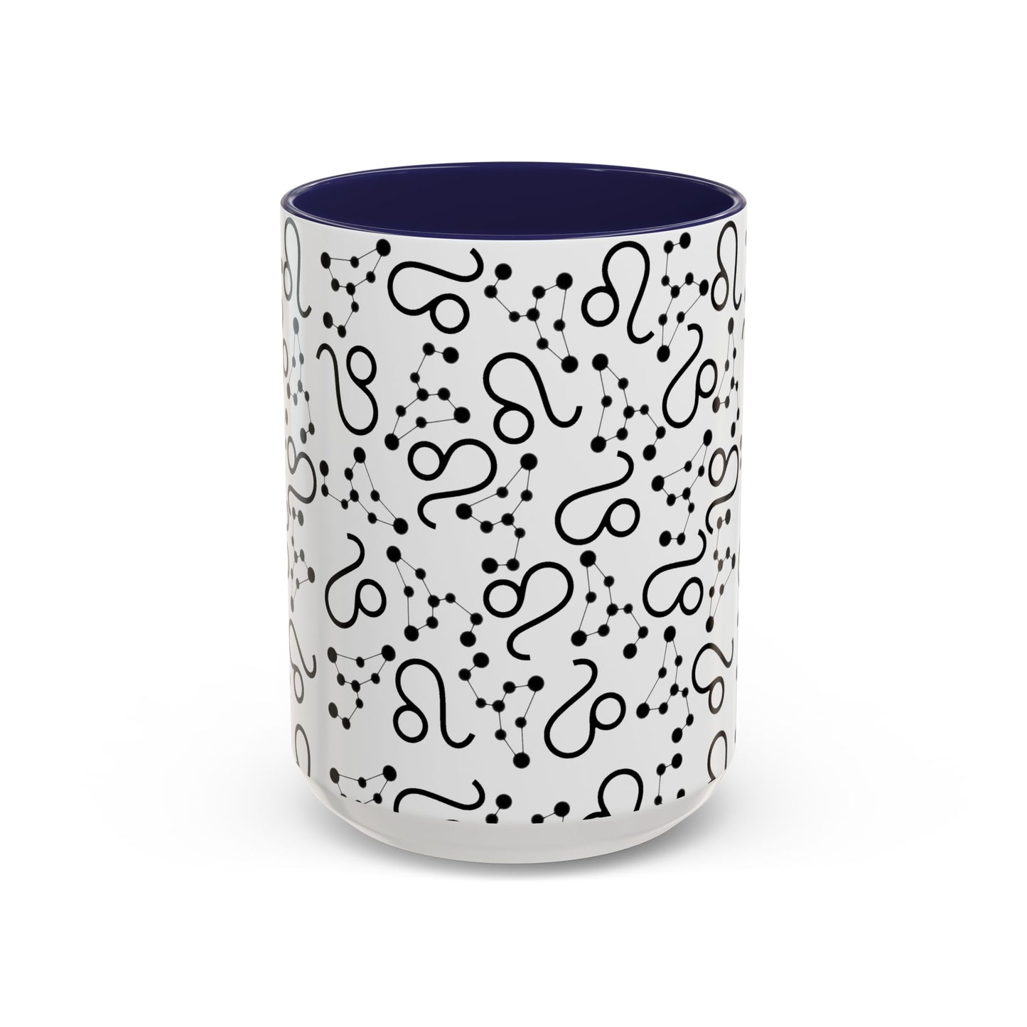 Accent Coffee Mug with the Leo sign (11, 15oz)