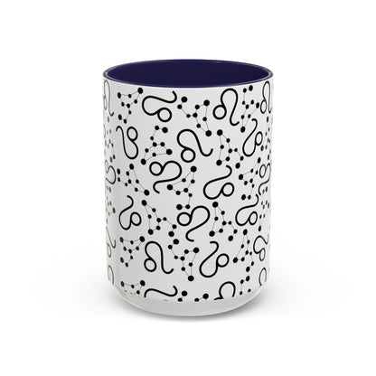 Accent Coffee Mug with the Leo sign (11, 15oz)