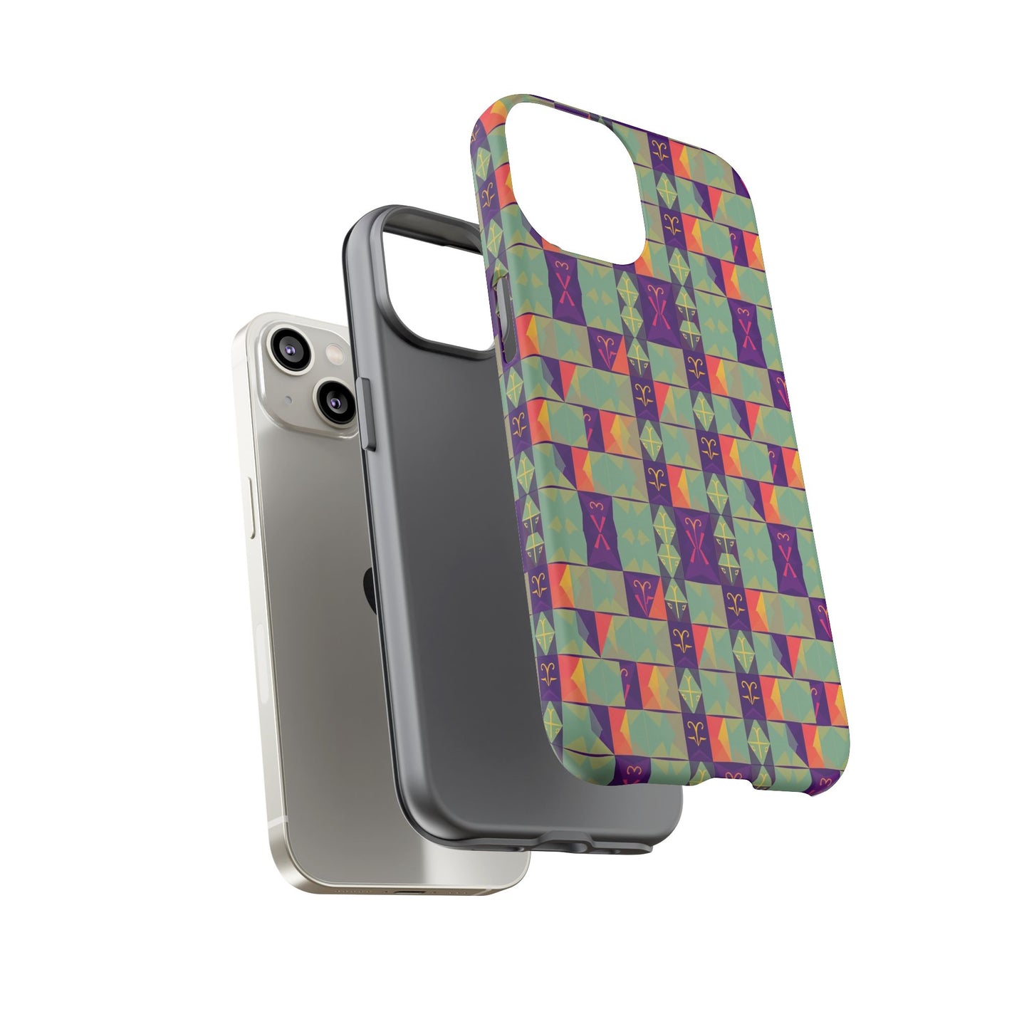 Tough Cases, Aquarius, Zodiac v2, Shape Pattern