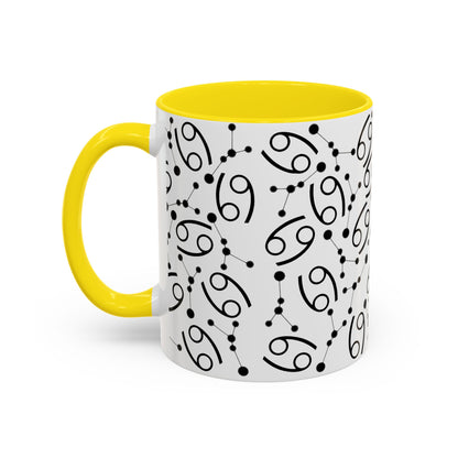 Accent Coffee Mug with the Cancer sign (11, 15oz)
