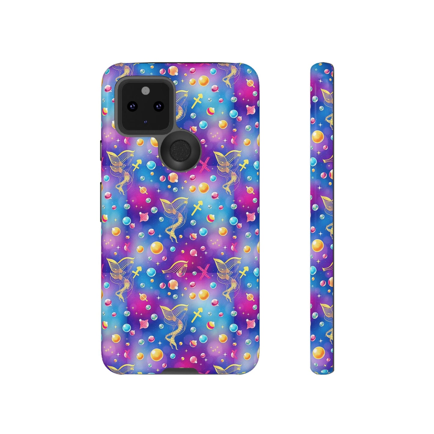 Tough Cases, Sagittarius, Zodiac v3, Bubble Pattern