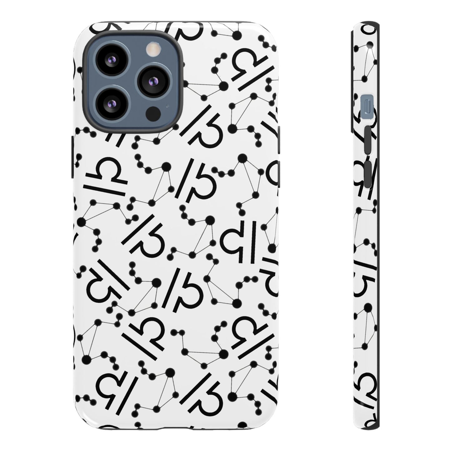Tough Cases with the Libra Zodiac sign for iPhone, Samsung Galaxy, and Google Pixel devices