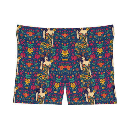 Women's Shorts, (AOP), Capricorn, Zodiac v2, Sexy Pattern