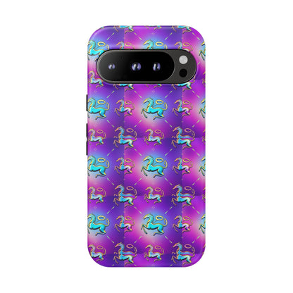 Tough Cases, Aquarius, Zodiac, Metal Pattern
