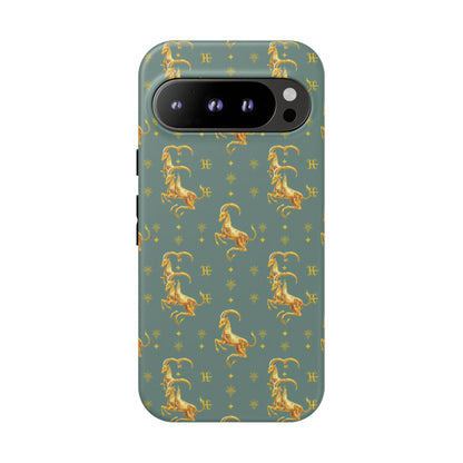 Tough Cases, Capricorn, Zodiac v1, Metal Pattern