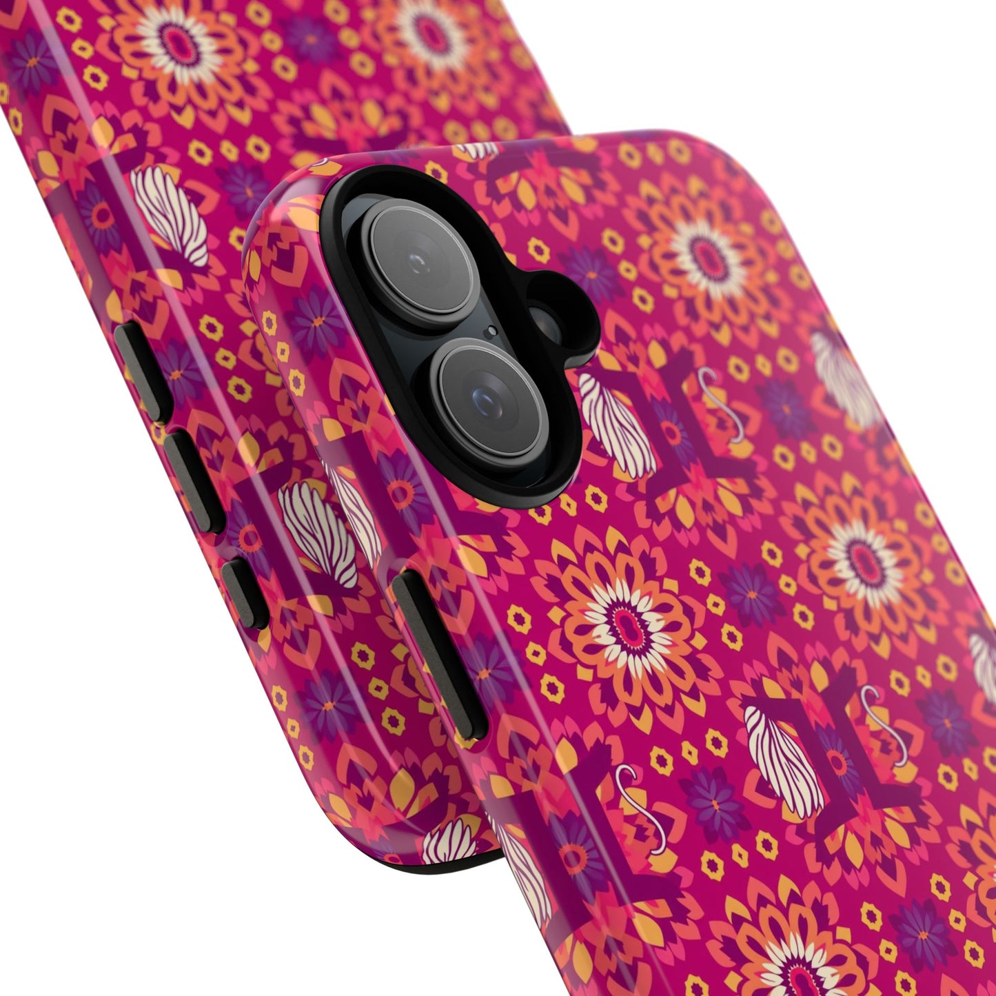 Tough Cases, Gemini, Zodiac v1, Flower Pattern