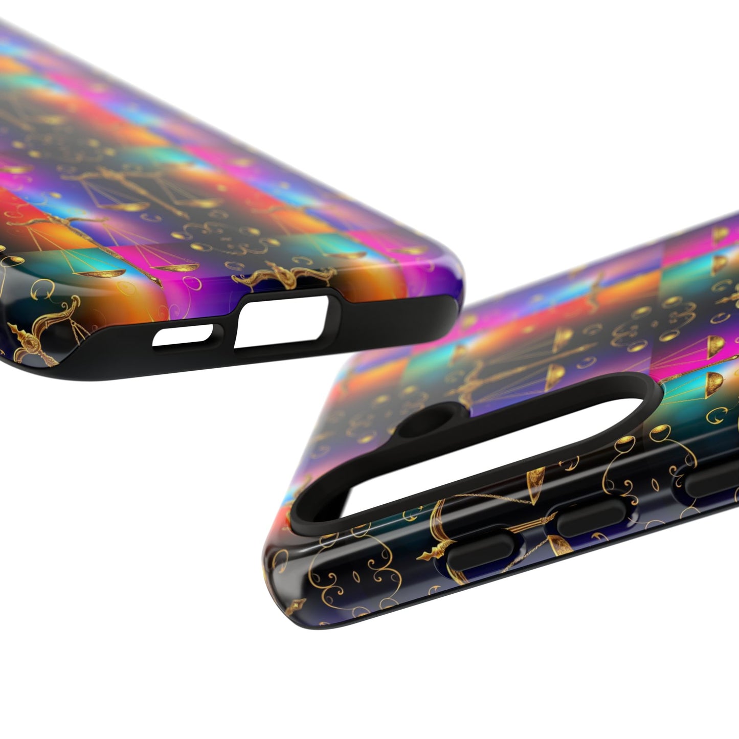 Tough Cases, Libra, Zodiac v1, Metal Pattern